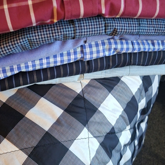 Roundtree & Yorke Men's Blue Shirt, see last photo for others! - Picture 6 of 6